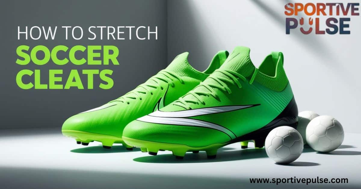 How to Stretch Soccer Cleats