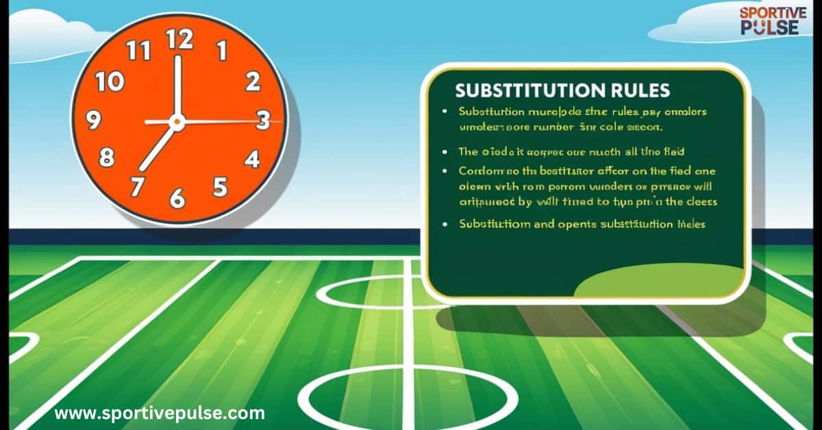 Soccer Subsitution Rules